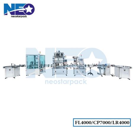 Soy Sauce Filling and Capping and Labeling Packaging Line (Food and Medical Products Filling and Capping Line)